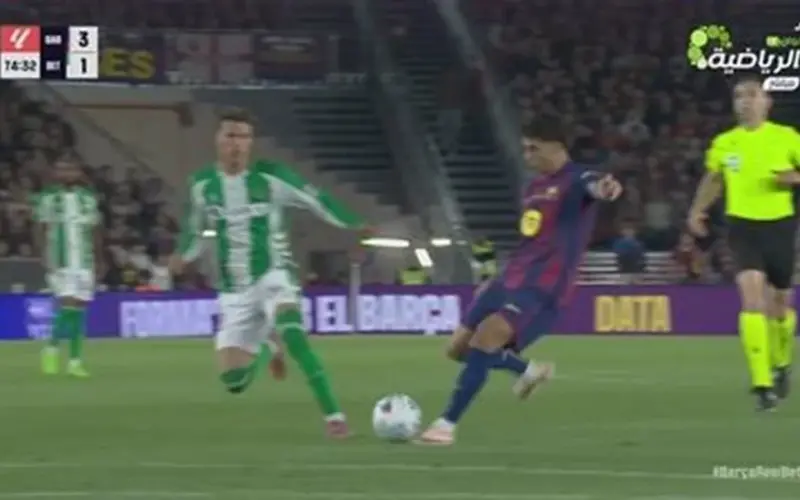 نتيجه مباراه برشلونة اليوم.. ملخص اهداف ونتيجه مباراة برشلونة وريال بتيس في الدوري الإسباني